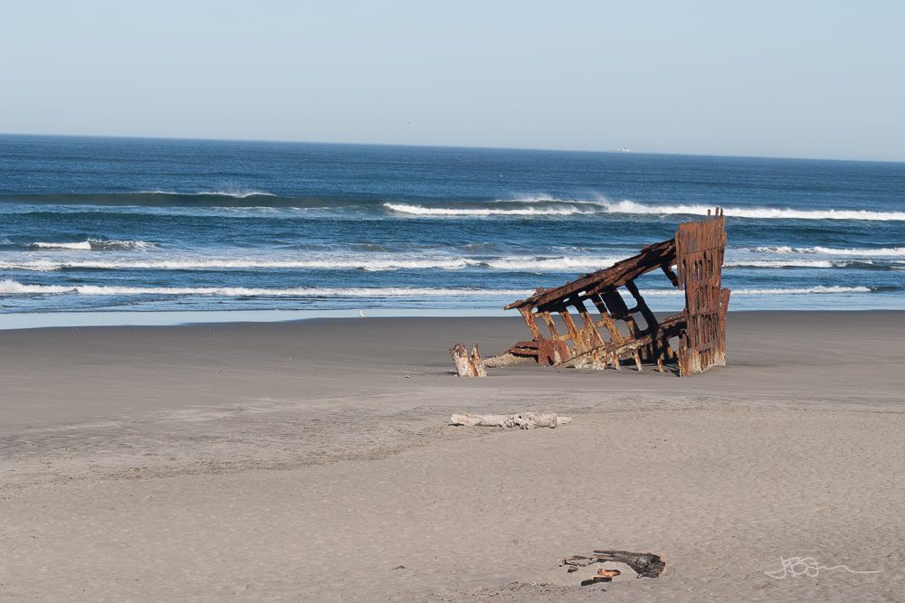 Fort Stevens on the beach in Long Beach Washington at our hotel in Long Beach Washington at Chautauqua Resort