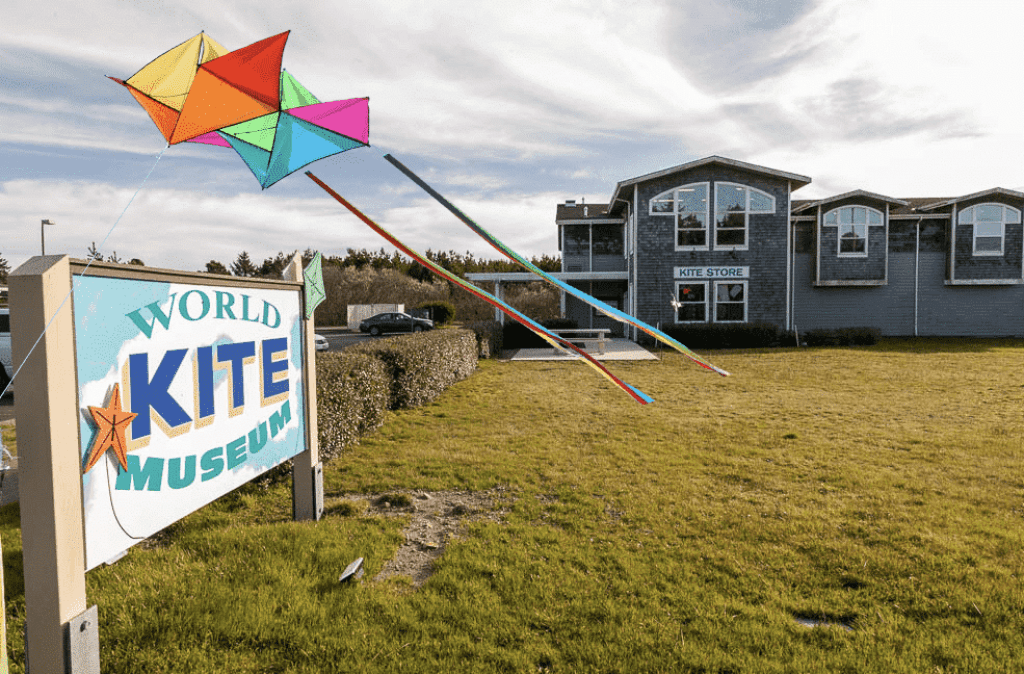 World Kite Museum near the beach in Long Beach Washington at our hotel in Long Beach Washington at Chautauqua Resort