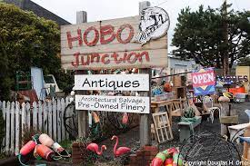 Antiques near the beach in Long Beach Washington at our hotel in Long Beach Washington at Chautauqua Resort