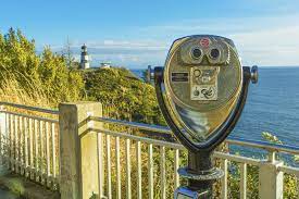 Lewis and Clark Interpretive Center near the beach in Long Beach Washington at our hotel in Long Beach Washington at Chautauqua Resort