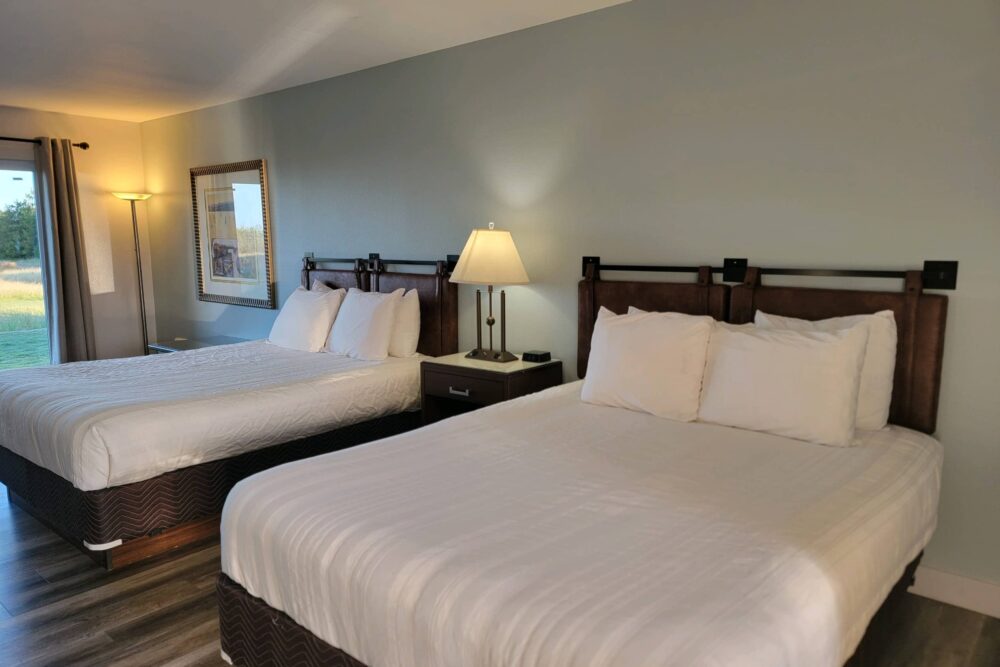Ocean view hotel room at Chautauqua Resort